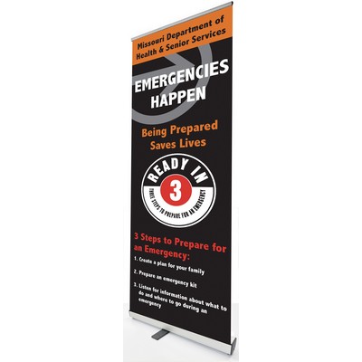Standem 33 Pf Ban (33.5") Poly Film Replacement Banner Only