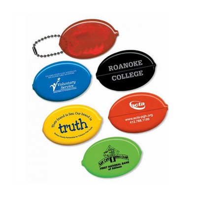 Oval Squeeze Coin Purse