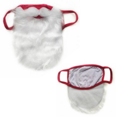 Christmas beard mask