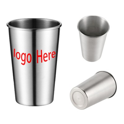 Premium Stainless Steel Cups 16 Oz