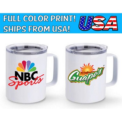 Full Color Camp Mug with Handle