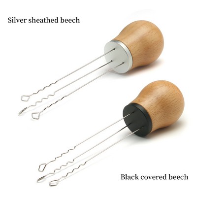 Coffee Stirrer with Natural Wood Handle