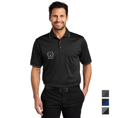 CornerStone Select Snag-Proof Tipped Pocket Embroidered Polo