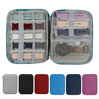 Versatile Watch Strap Storage Case For Travelers