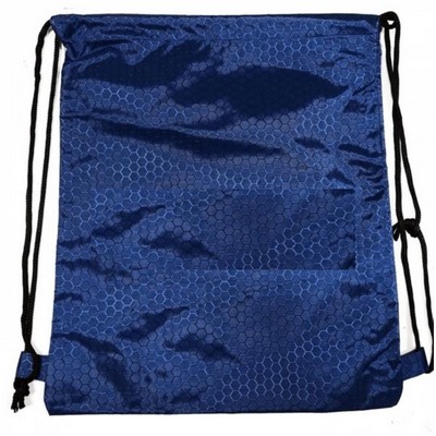 Hexagonal Shape Drawstring Bag