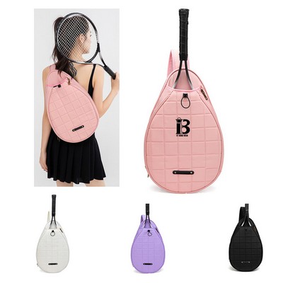 Lightweight Polyester Crossbody Badminton Bag