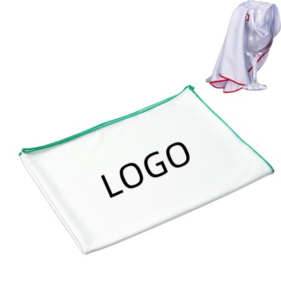 Microfiber Wine Glass Polishing Cloth