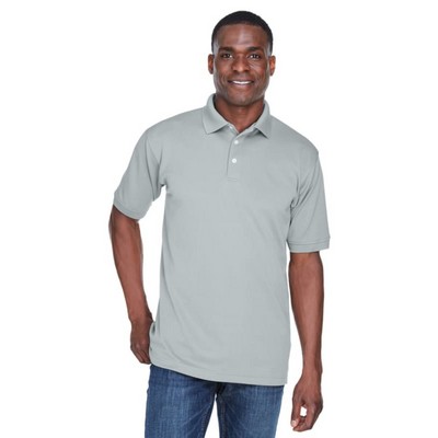 UltraClub Men's Platinum Performance Piqué Polo With TempControl Technology