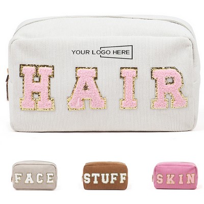 Corduroy Toiletry Bag