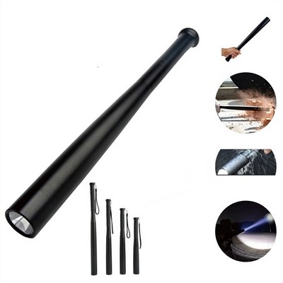 Baseball Bat LED Flashlight - Self-Defense Torch