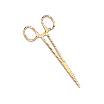 Prestige Medical - 5.5" Gold Plated Kelly Forceps