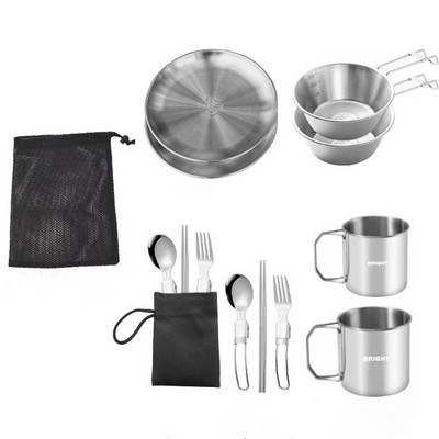12 in 1 Camping Cookware Set
