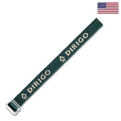3/4" Woven Wristband - "Select" Weave