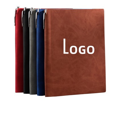 2026 A5 Business Faux Leather High Appearance Notebook