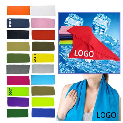 31"x12" Custom Cooling Towel
