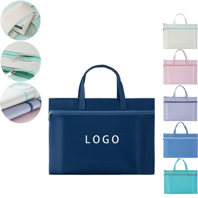 Oxford Document Bag With Handle