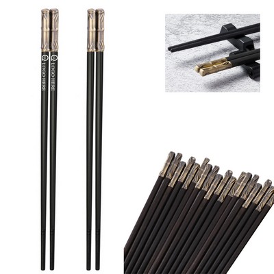 Ebony Bronze Chopsticks