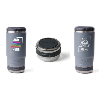 Pour Caddy Go Caddy 4-in-1 Can Cooler with Bluetooth Speaker Attachment
