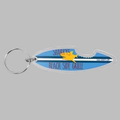 1/8" Custom Ultra Vivid Color Keychain