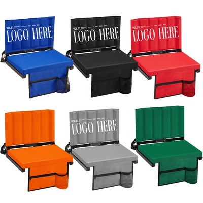 Back Floor Chair Folding Stadium Seat