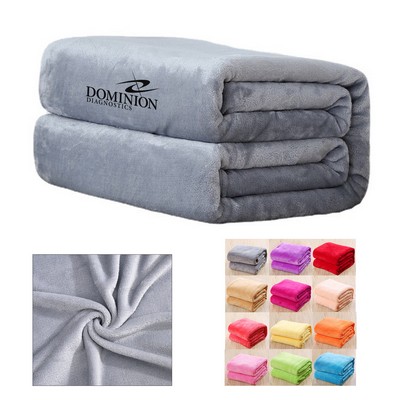 47'' x 79'' Flannel Blanket