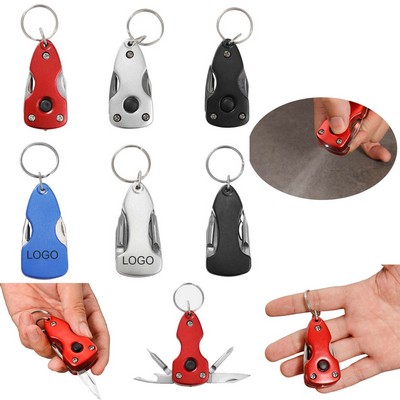 5In1 Multi-Function Screwdriver Bottle Opener Key Chain Tools