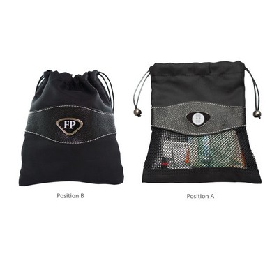 Valuables Bag W/ Silver Medallion