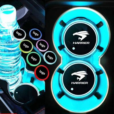 Led Car Cup Holder Coaster