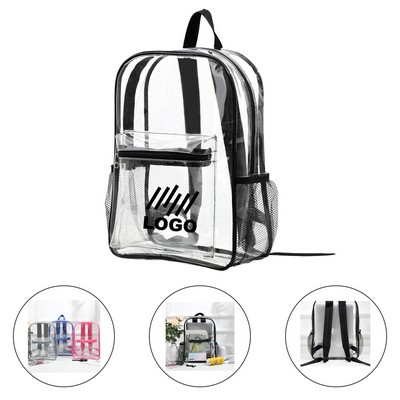 Transparent Waterproof Pvc Sport Backpack