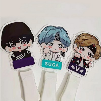 9" Acrylic Glow Sticks Handheld Glow Sign - POP for Concerts, Nightclubs, Parties, Music Event