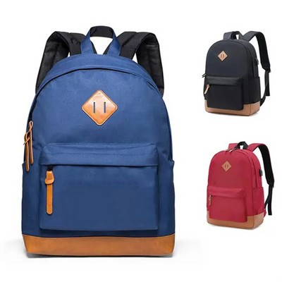 21&quot; Waterproof Usb Laptop School Bookbag