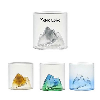 Whiskey Mountain Glacier Glass Cup