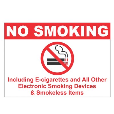 Decal On White Vinyl Material - Laminated For Extended Outdoor Use (8"X10")