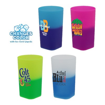 2 Oz. Plastic Mood Shot Glass, Full Color Digital.