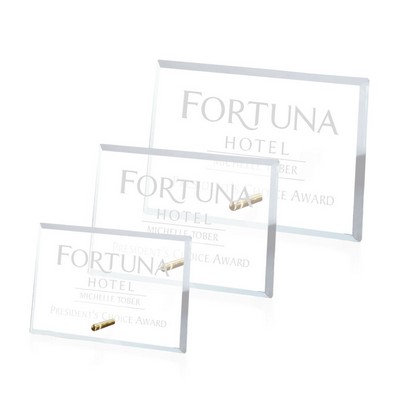 Windsor Rectangle Horizontal Award - Gold