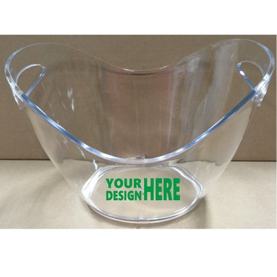 8Liter Clear Acrylic Ice Bucket