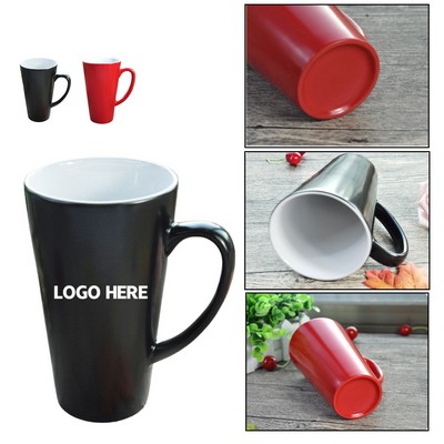 10 oz. Tazo Two-Tone Coffee Mugs with Matte Finish Cups