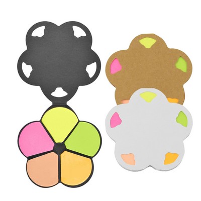 Flower-Shaped Sticky note