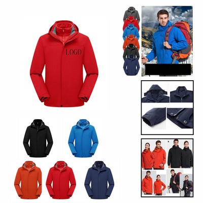 Dual-Layer Wind-Resistant Jacket(S-XXXXL)
