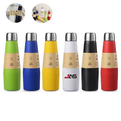 18oz Vacuum Insulated Stainless Steel Water Bottle
