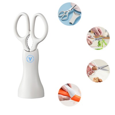 Multi Functions 2-In-1 Kitchen Scissors And Peeler Set