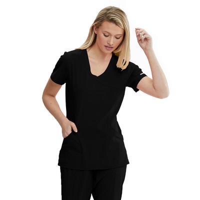 Barco - Skechers - Women's Three Pocket Crossover V-Neck Reliance Top