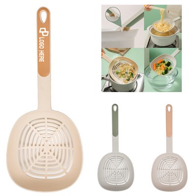 Kitchen Long-Handled Slotted Spoon Strainers