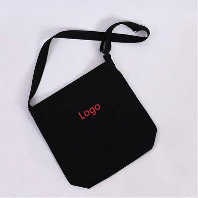 Adjustable Canvas Single-Shoulder Bag