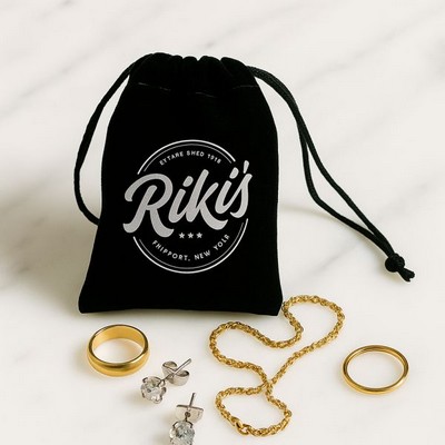 Drawstring Jewelry Bag)5.1"W x 7.1"H)