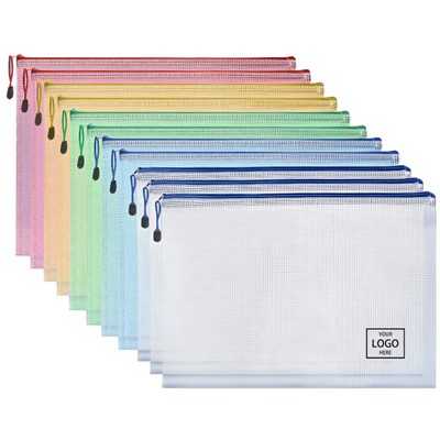 A4 Zipper File Bags