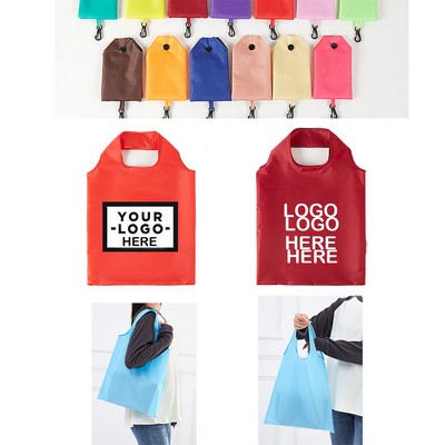 Polyester Reusable Grocery Tote Bag