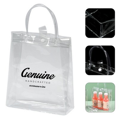 Clear PVC Transparent Gift Tote Bag