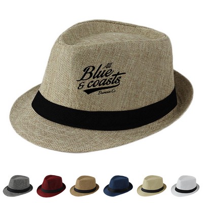 Shore Breeze Fedora Straw Hat