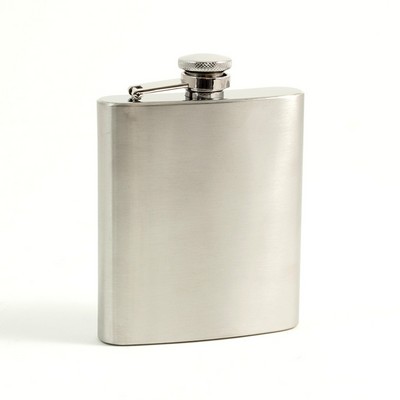 7 Oz. Stainless Satin Flask